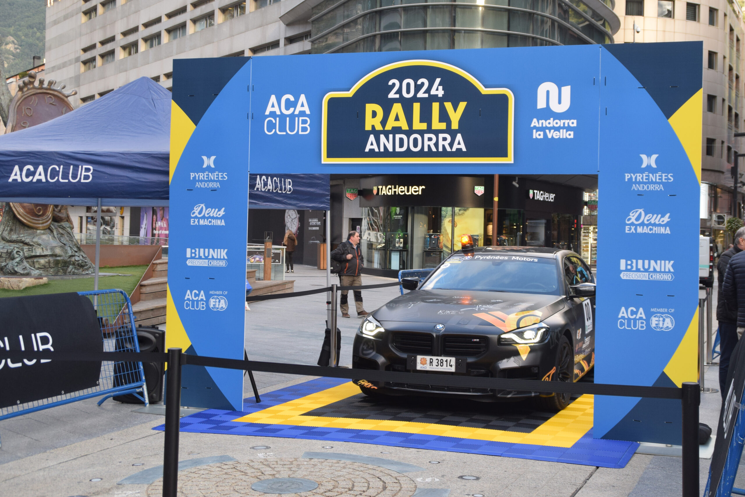 Nexxuz, Ricky_MJ i Gerard Ferré protagonitzen el tret de sortida del 53è Ral·li d’Andorra Històric