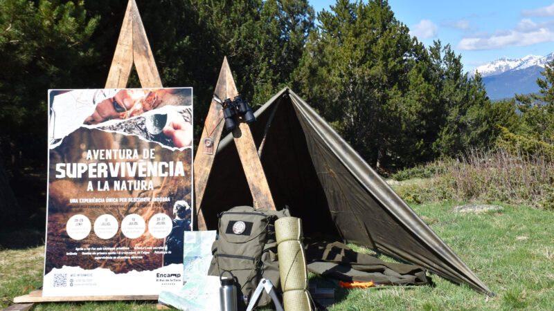 Aquest estiu, posa’t a prova! Inscriu-te als cursos de supervivència d’Encamp