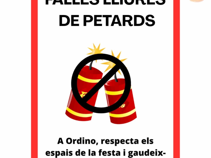 Gaudeix de les falles d’Ordino sense tirar petards