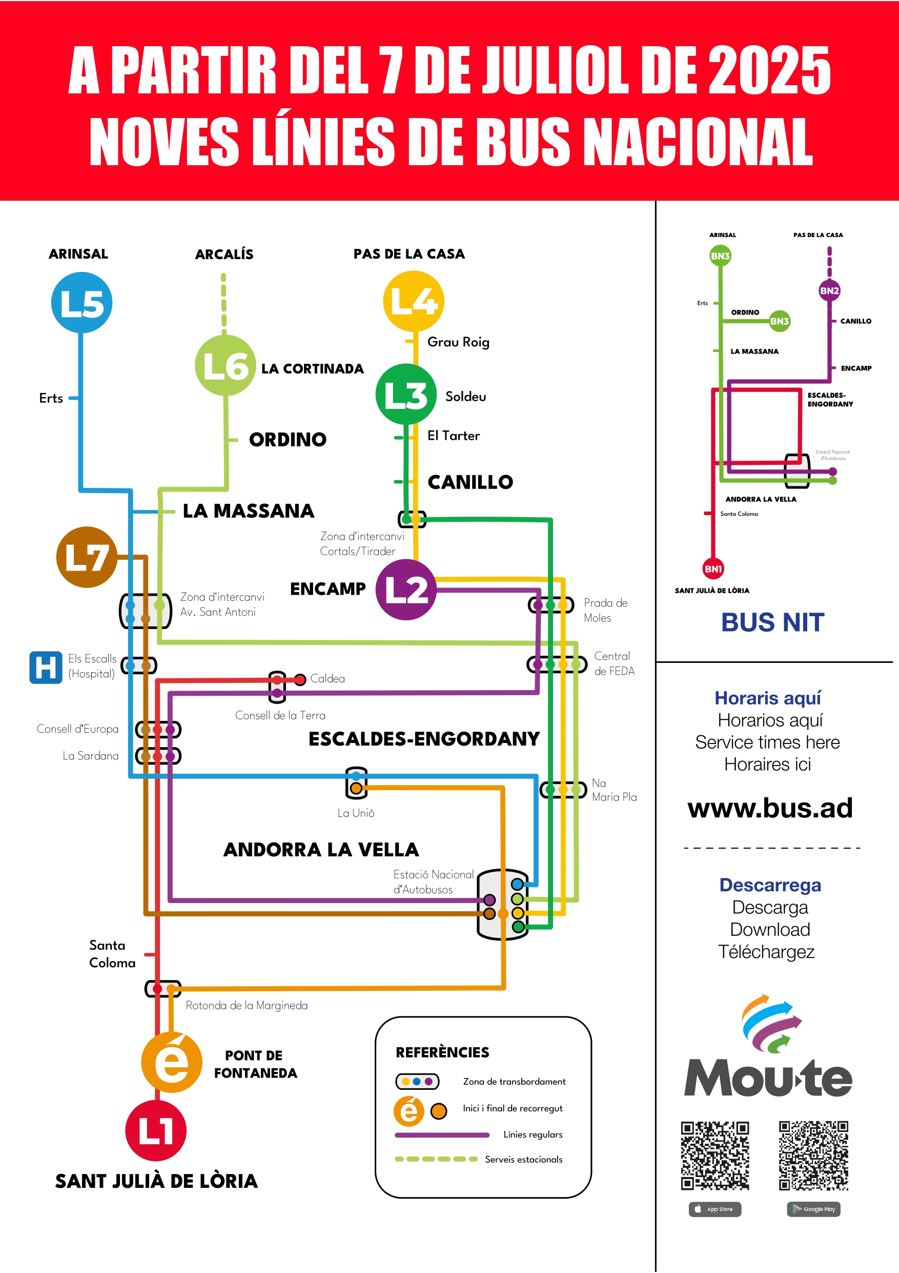 Coneix les novetats del bus
