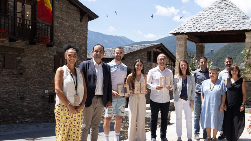 Ordino homenatja els esportistes de la parròquia que van prendre part als Jocs
