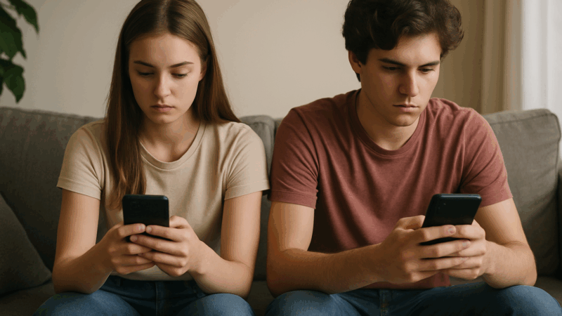Pateixes phubbing quan el mòbil fa de barrera emocional