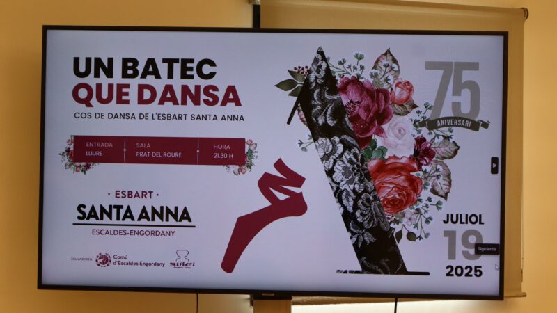 L’Esbart Santa Anna fa 75 anys i ho celebra ballant amb un espectacle renovat