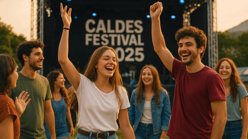 Arriba el Caldes Festival 2025 amb música, tallers i oci!