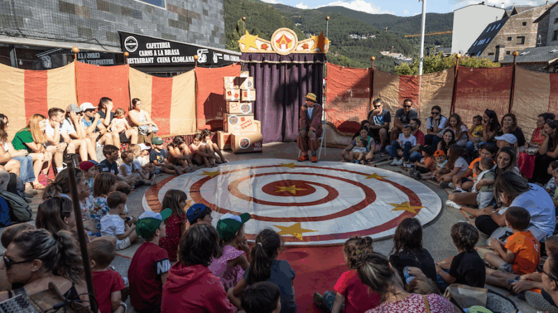 Més de 1.800 persones han gaudit dels espectacles d’estiu a la Massana