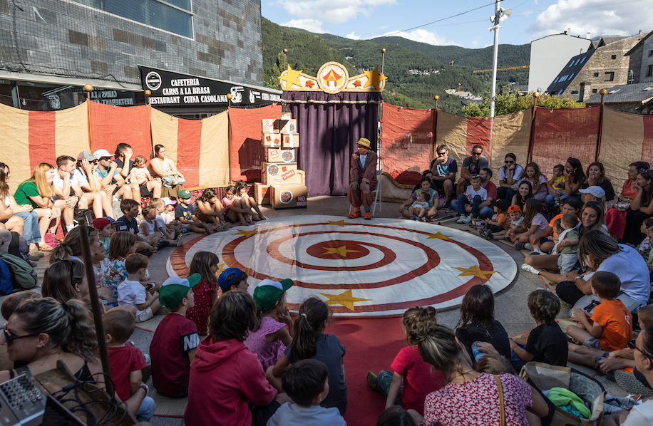 Més de 1.800 persones han gaudit dels espectacles d’estiu a la Massana