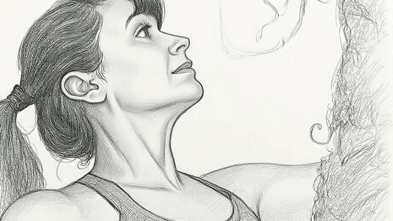 Art i memòria a L’Andart: Yumna Alsawi transforma la guerra en reflexió poètica