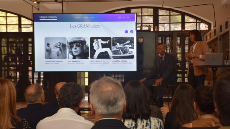 El Shop in Andorra Festival aposta per una desfilada de moda amb produccions locals