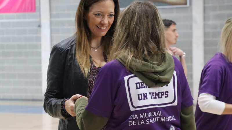 “Traiem la salut mental de l’hospital i l’apropem a la comunitat”, destaca Mas en el Dia Mundial de la Salut Mental