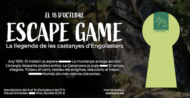 Engolasters es converteix en un escenari d’aventura amb llegendes i enigmes