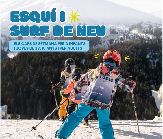 Gaudeix de la neu a Canillo amb diverses propostes