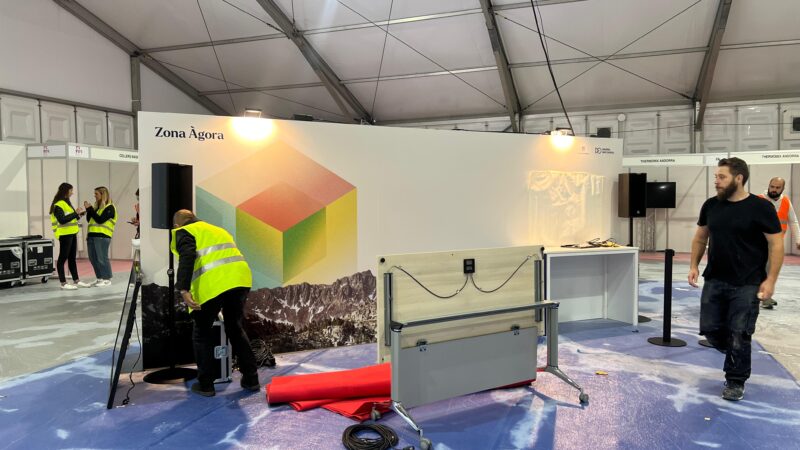 Un espai a la Fira reservat a desmentir notícies falses sobre l’acord d’associació