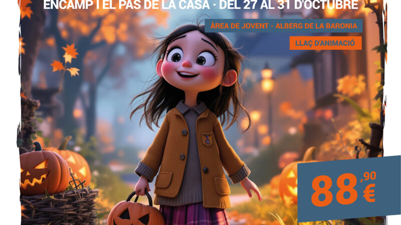 Jocs, creativitat i tradicions a les activitats de Tots Sants d’Encamp