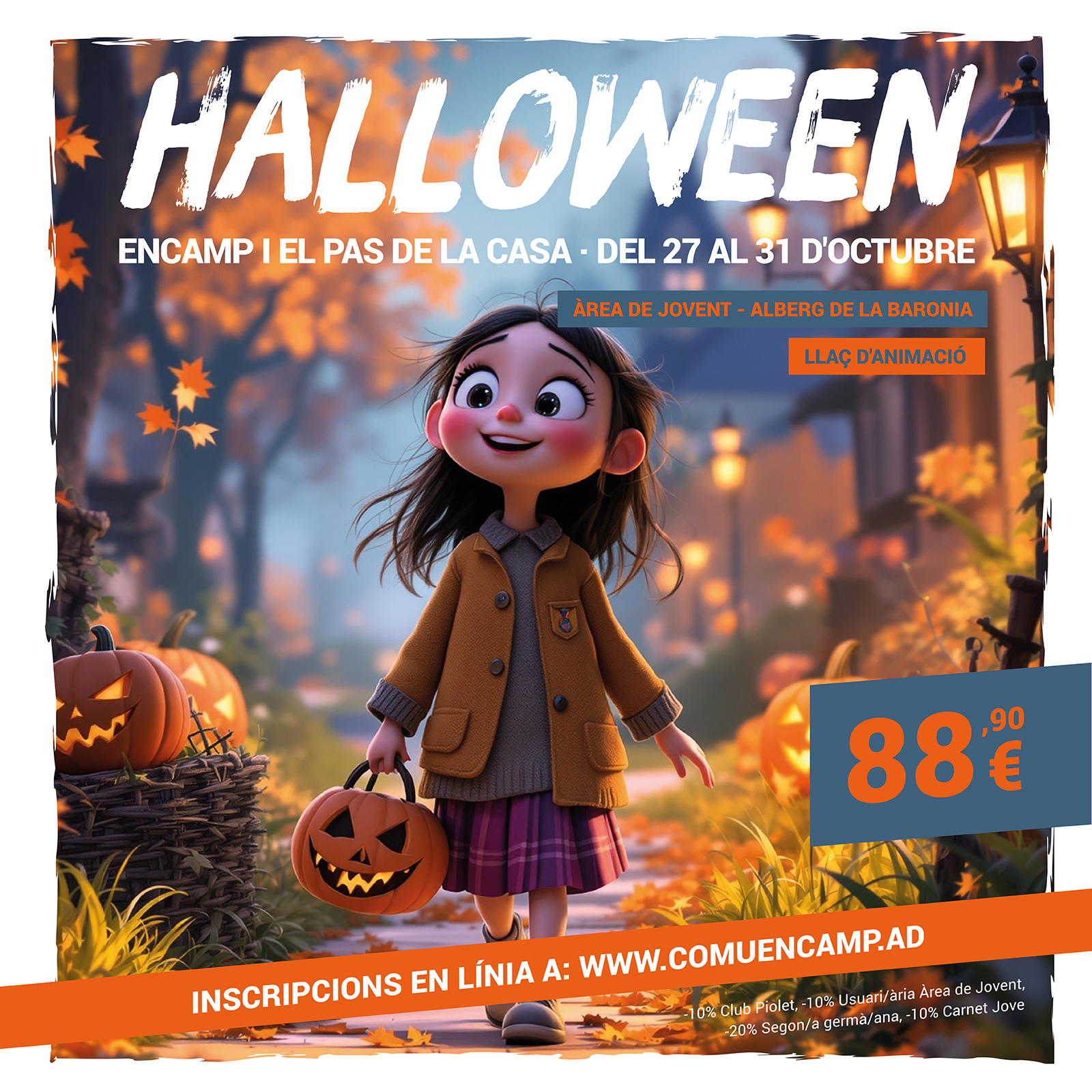 Jocs, creativitat i tradicions a les activitats de Tots Sants d’Encamp