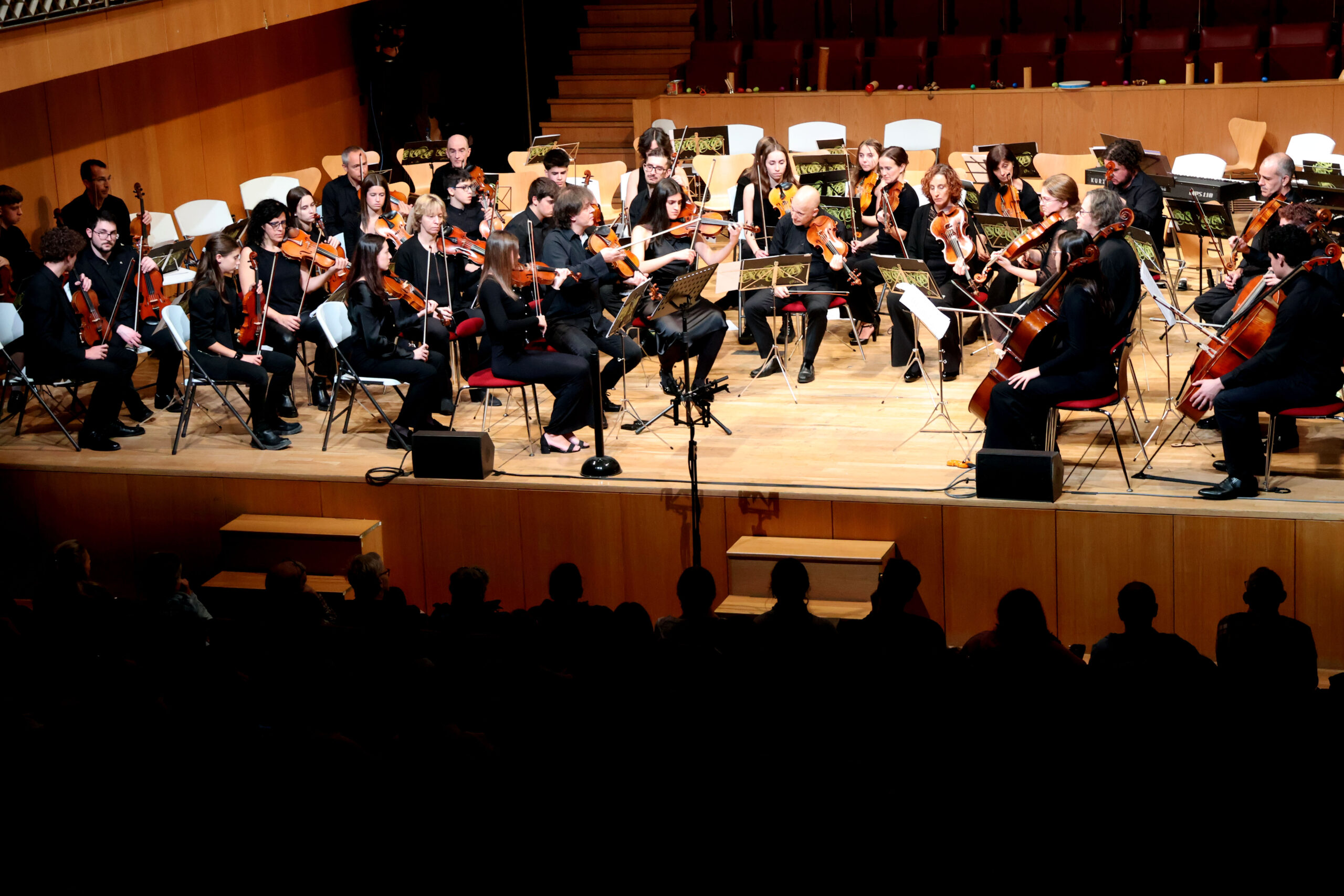 Els joves fan la música per Santa Cecília