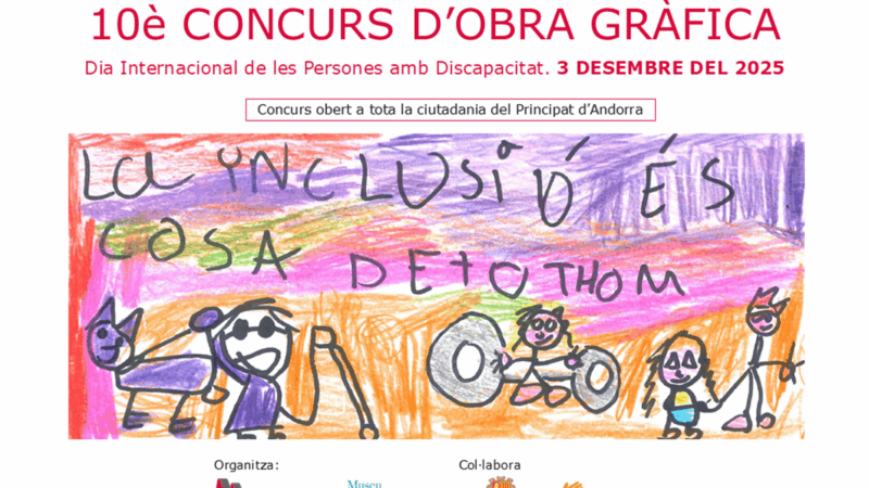 Mostra el teu talent! Participa al concurs de dibuix sobre la inclusió del Museu Carmen Thyssen