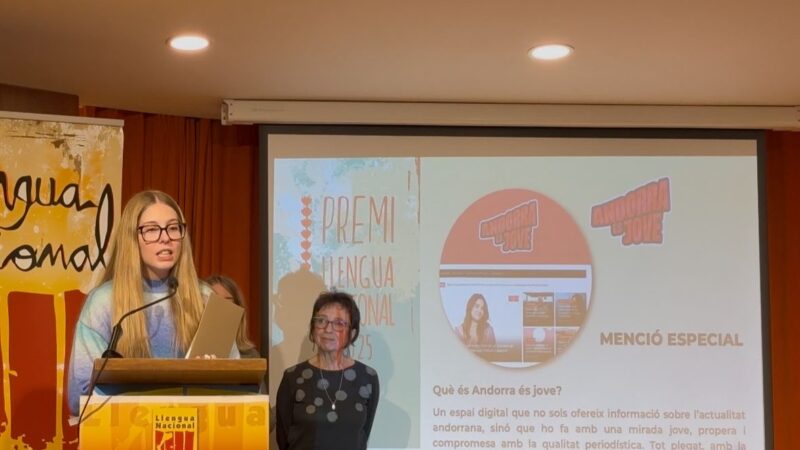 Andorraesjove.ad rep un reconeixement per estendre l’ús del català entre els joves
