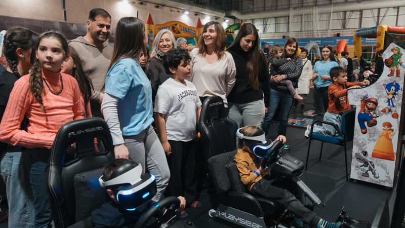 Inflables, videojocs i realitat virtual: èxit total del Saló de la Infància i la Joventut
