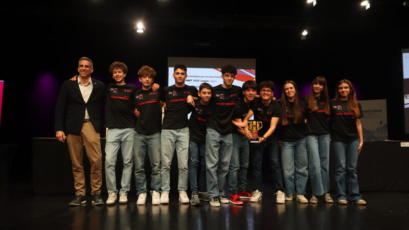 Steam Andorra triomfa a la First Lego League i ja té plaça per a la final a Burgos!