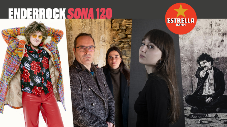 L’Enderrock Sona a l’Antiga Fàbrica Estrella Damm amb Makuka, Veu Silent, Lluís Cartes i Julia Amor
