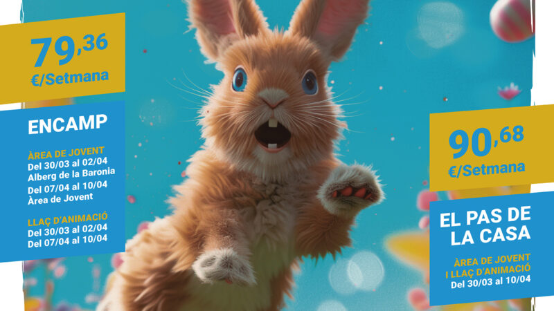 Vols una Pasqua diferent? Encamp prepara dues setmanes d’aventures inspirades en Super Mario