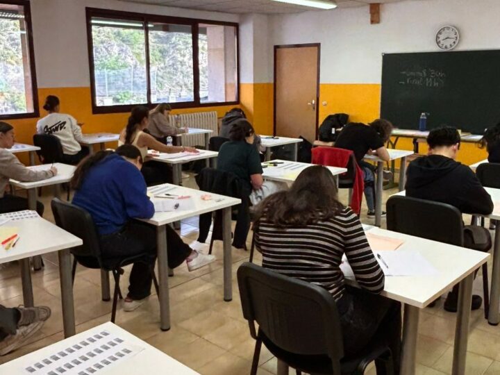 Comencen les Proves Oficials de Batxillerat (POB) 2026 amb 260 candidats