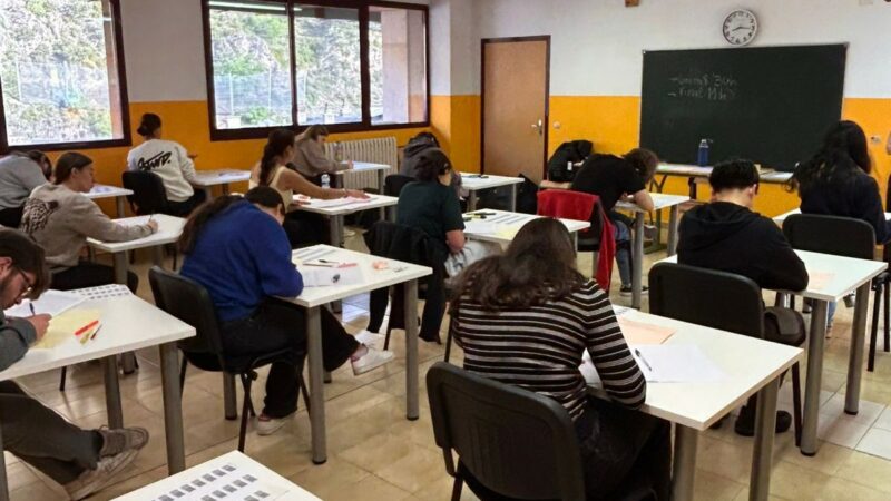 Comencen les Proves Oficials de Batxillerat (POB) 2026 amb 260 candidats