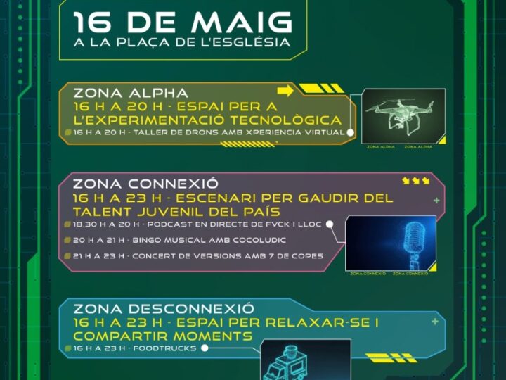 Realitat virtual, drons i música en viu!