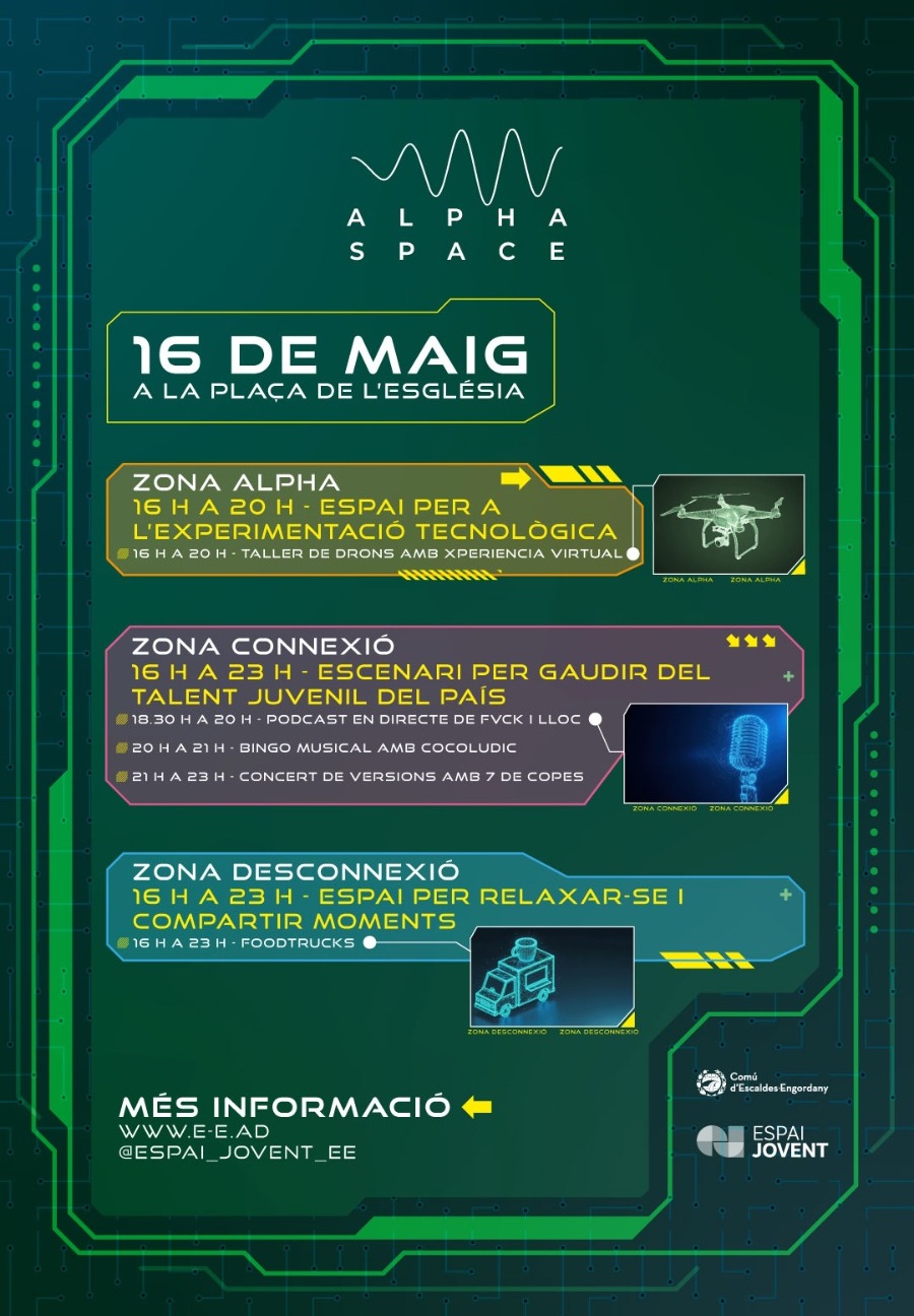 Realitat virtual, drons i música en viu!