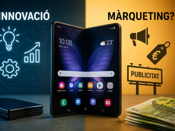 Mòbils plegables: innovació revolucionària o simple estratègia de màrqueting?