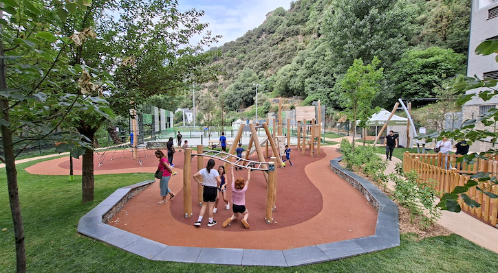 Un nou parc perquè els lauredians juguin, facin esport i gaudeixin de la natura