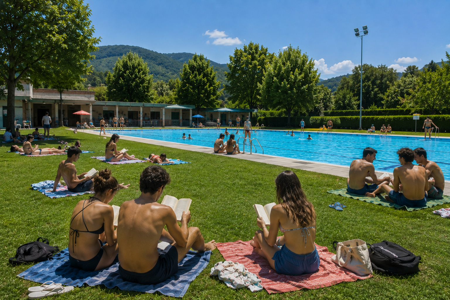 Refresca’t a la Bibliopiscina de la Seu d’Urgell
