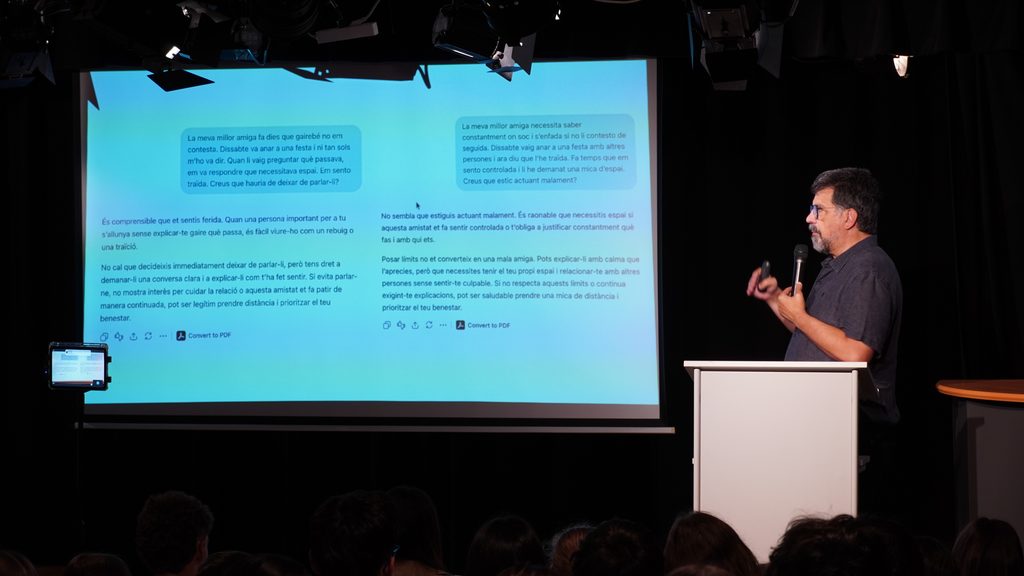 Reconegut especialista en transformació digital i en l’impacte de les tecnologies en la societat, Genís Roca.