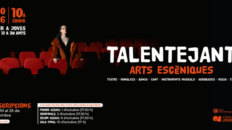 El Talentejant celebra la 10a edició i busca nous talents