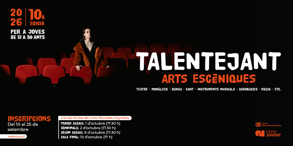 El Talentejant celebra la 10a edició i busca nous talents